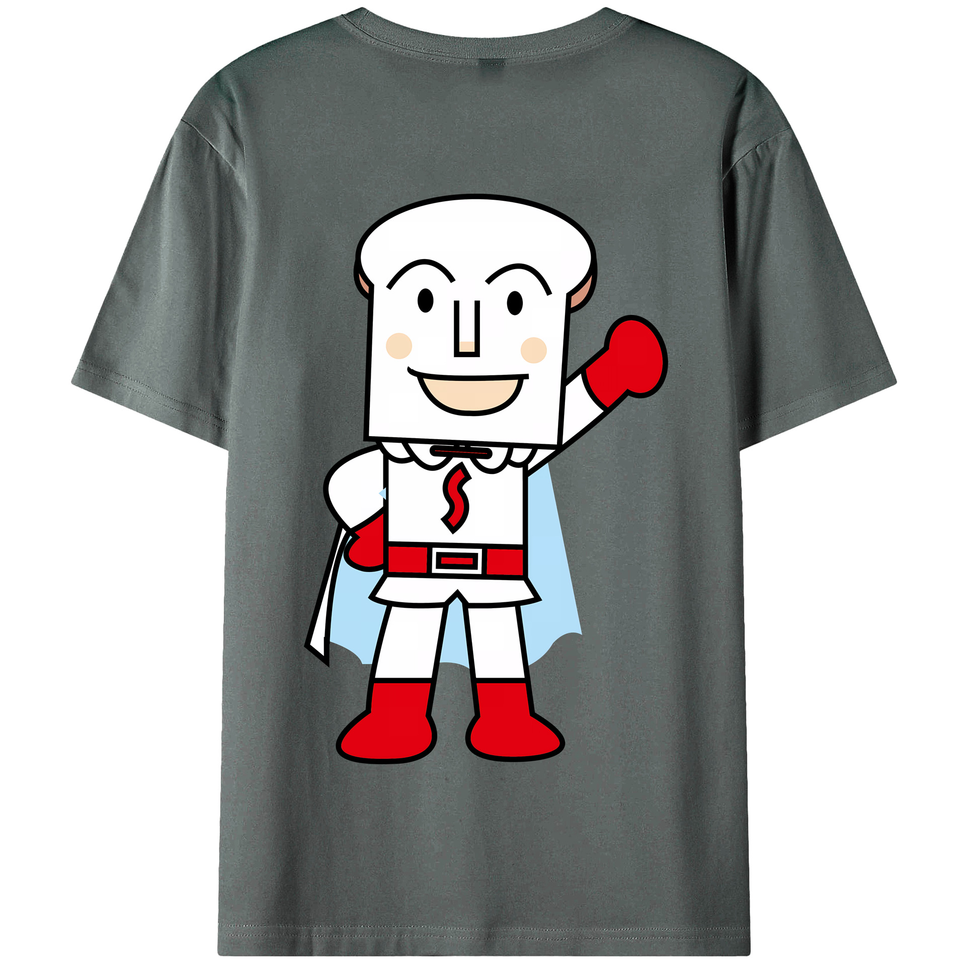 （画像用） アンパンマン Anpanman 綿100％半袖Tシャツ（背面プリント）